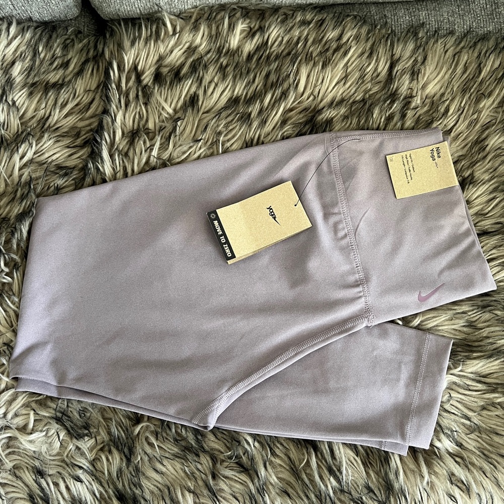 Nike Women’s Yoga Purple Leggings